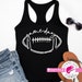 Game day, Football, drawing, stitches, SVG cut file for shirt, for Cutting Machine, Silhouette Cameo, Cricut, Commercial Use Digital Design 