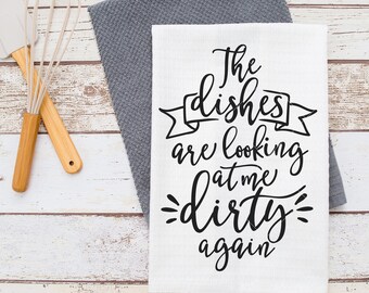 The dishes are looking at me dirty kitchen SVG dxf File for Cutting Machines like Silhouette Cameo and Cricut, Commercial Use Digital Design