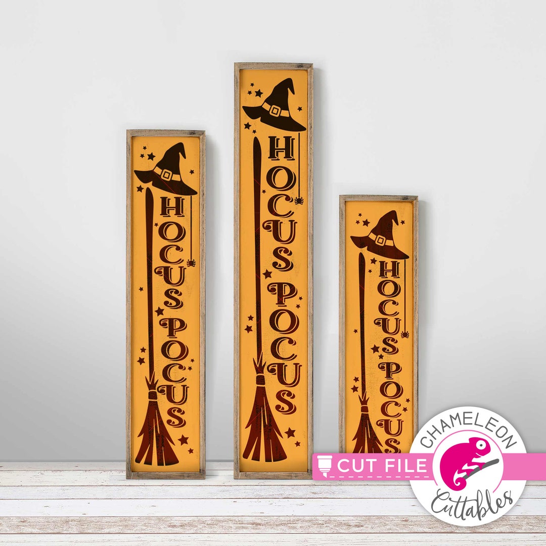 Halloween Porch Sign SVG, Witch Porch Sign SVG, Hocus Pocus Porch Sign ...