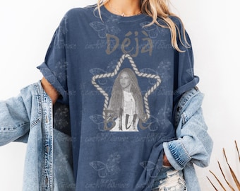 Deja Blue Cowboy Carter Tee, Manager Blue Shirt, Cowboy Carter Tour, Country T-shirt, Blue Shirt, Bey Fan Gift, Bey Concert Shirt