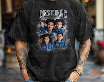 Custom Dad Shirt, Best Dad Shirt, Custom Father's Day Shirt, Fathers Day Shirt, Dad And Kids Shirt, Custom Dad TShirt, Bootleg Dad Shirt