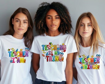 Teacher Of Little Things Shirt, Teacher I Am Shirt, Teacher of All Things, Cat in the Hat Shirt, Teacher Hoodie, Read Across America