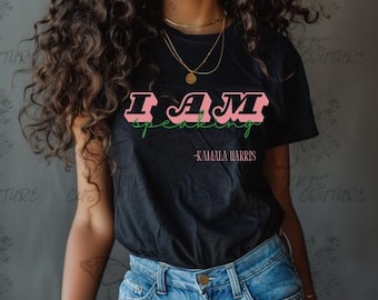 Kamala Harris Tshirt | Madam President | I’m Speaking | Harris For President | I’m With Her | Kamala For President