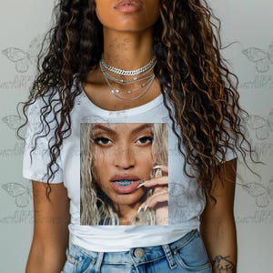 Cowboy Carter Tour, Turquoise Grill Tee, Bey Fan Gift, Bey, Cowboy Carter Tour T-shirt, Comfort Colors