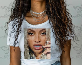Cowboy Carter Tour, Turquoise Grill Tee, Bey Fan Gift, Bey, Cowboy Carter Tour T-shirt, Comfort Colors