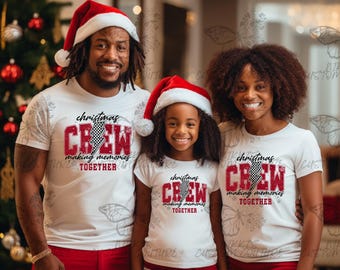 Christmas Crew Sweatshirt, Retro Christmas Shirt, Matching Christmas Shirt, Christmas Tshirt, Christmas  Crew Hoodie, Family Christmas Shirt