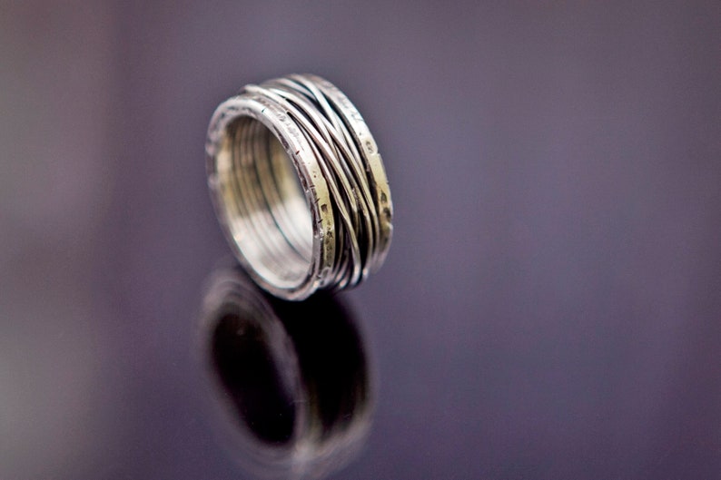 His and his ring Gay promise ring set Gay couple ring set Etsy