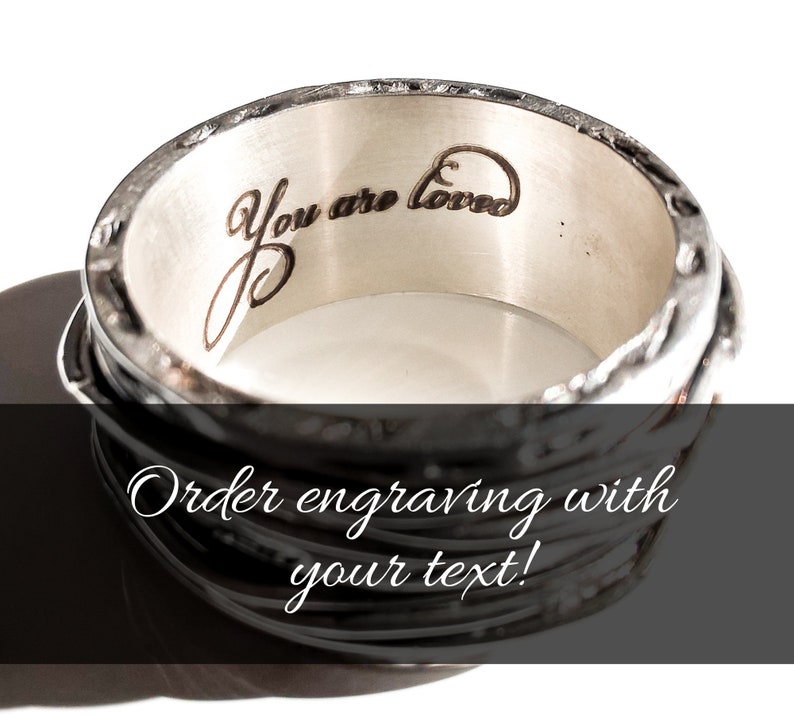 His and his ring Gay promise ring set Gay couple ring set Etsy