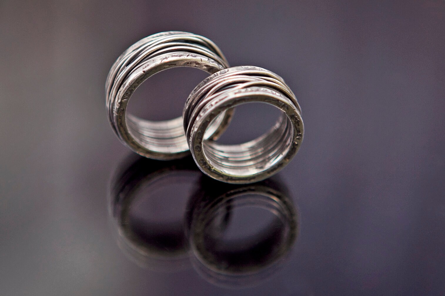 His and his ring Gay promise ring set Gay couple ring set Etsy