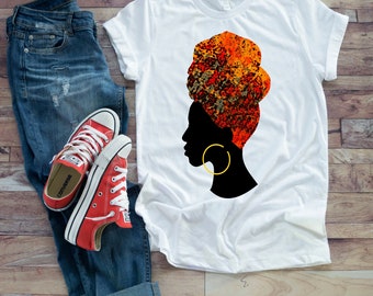 Fire Head Wrap T-shirt