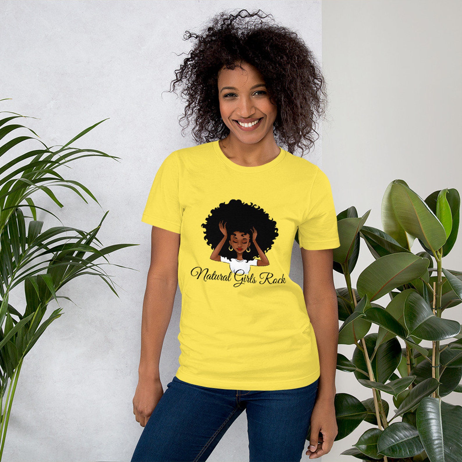 Natural Girls Rock Black Girl Magic Shirt Black Fairy Etsy