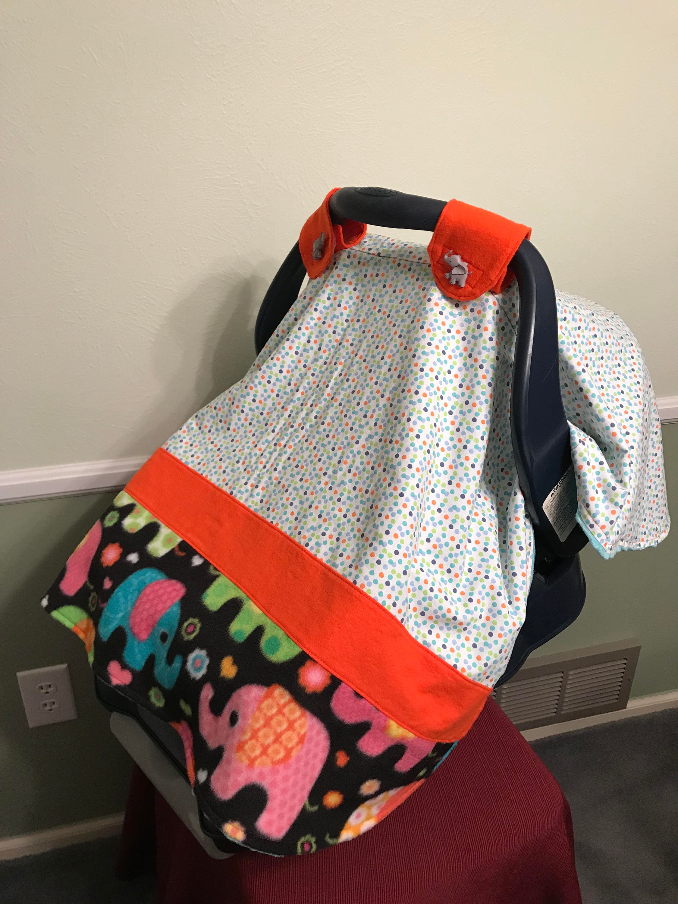 Infant Car Seat Canopybaby Carrier Coverbaby Showergiftnewborn