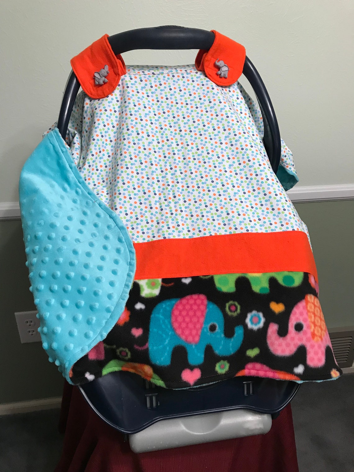Infant Car Seat Canopybaby Carrier Coverbaby Showergiftnewborn
