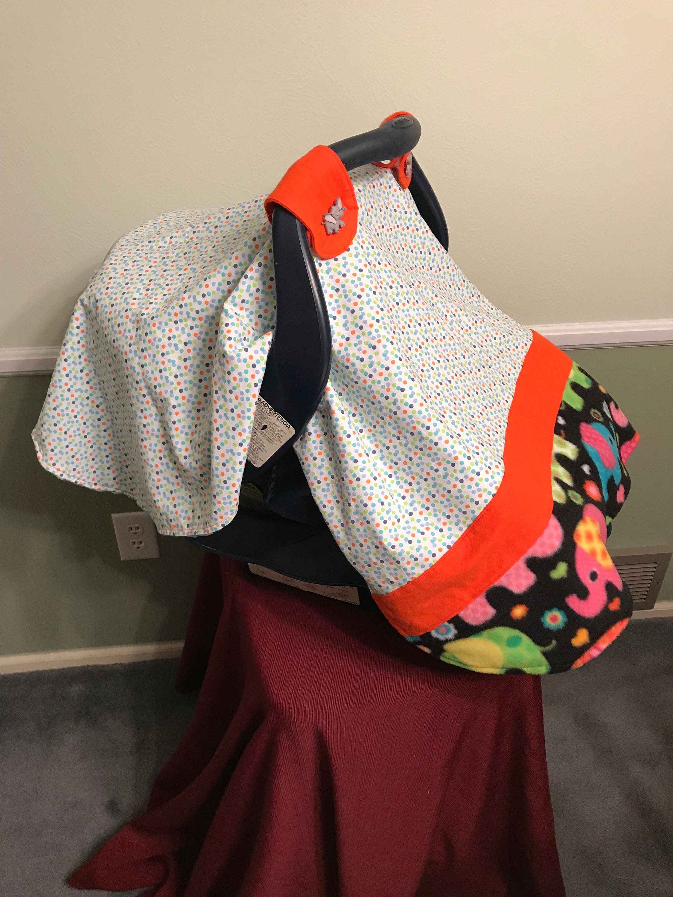 Infant Car Seat Canopybaby Carrier Coverbaby Showergiftnewborn