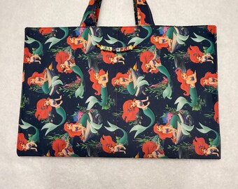 Coloring Book Art Supply Tote - Ariel