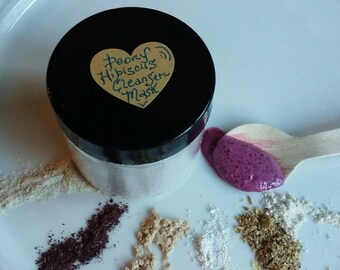 Hibiscus Bliss Cleansing Grains & Mask with Peony