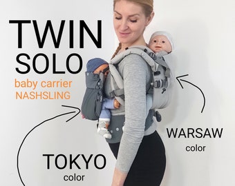 Twins buckle, Twins baby carrier, Baby carrier for twins