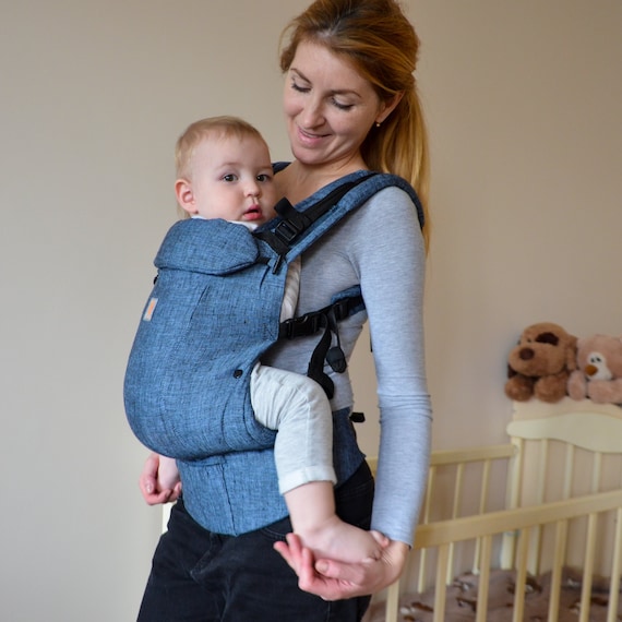 linen baby carrier