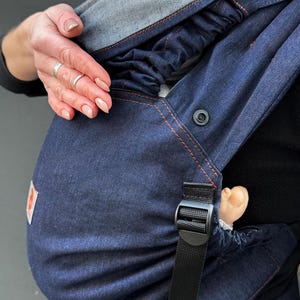 Portabebés Denim, Portabebés Combi Light, Portabebés para recién nacidos y niños pequeños, Porteo, Portabebés Nashsling Combi, Portabebés Jeans