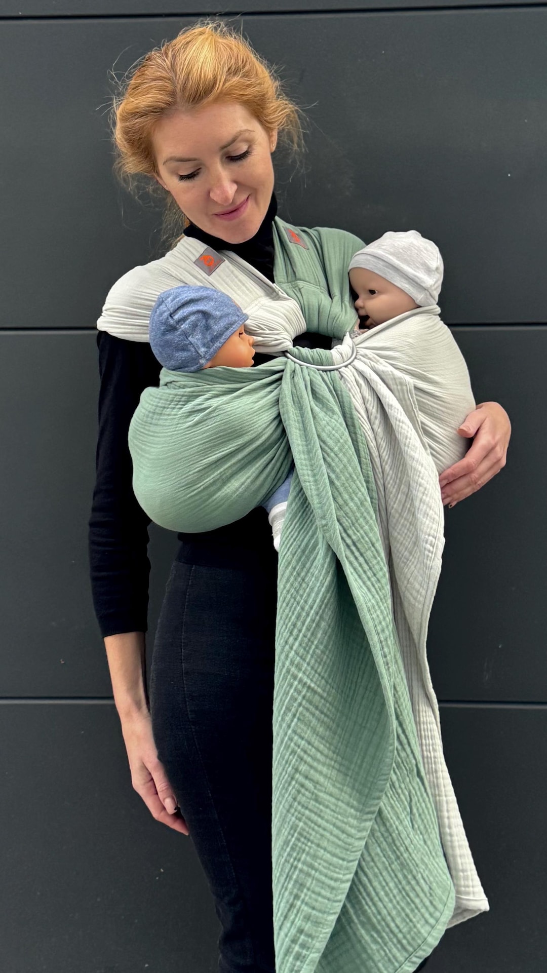 Baby Wrap Sling Didymos Lisca Minos Didymos Striped Ring Sling