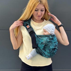 Portabebés de cadera, Portabebés de cadera para niños pequeños, Portabebés de cadera de algodón, Portabebés de hombro, Portabebés de cadera para bebés, Portabebés de cadera menta para niños pequeños, Portabebés de cadera Nashsling Quick