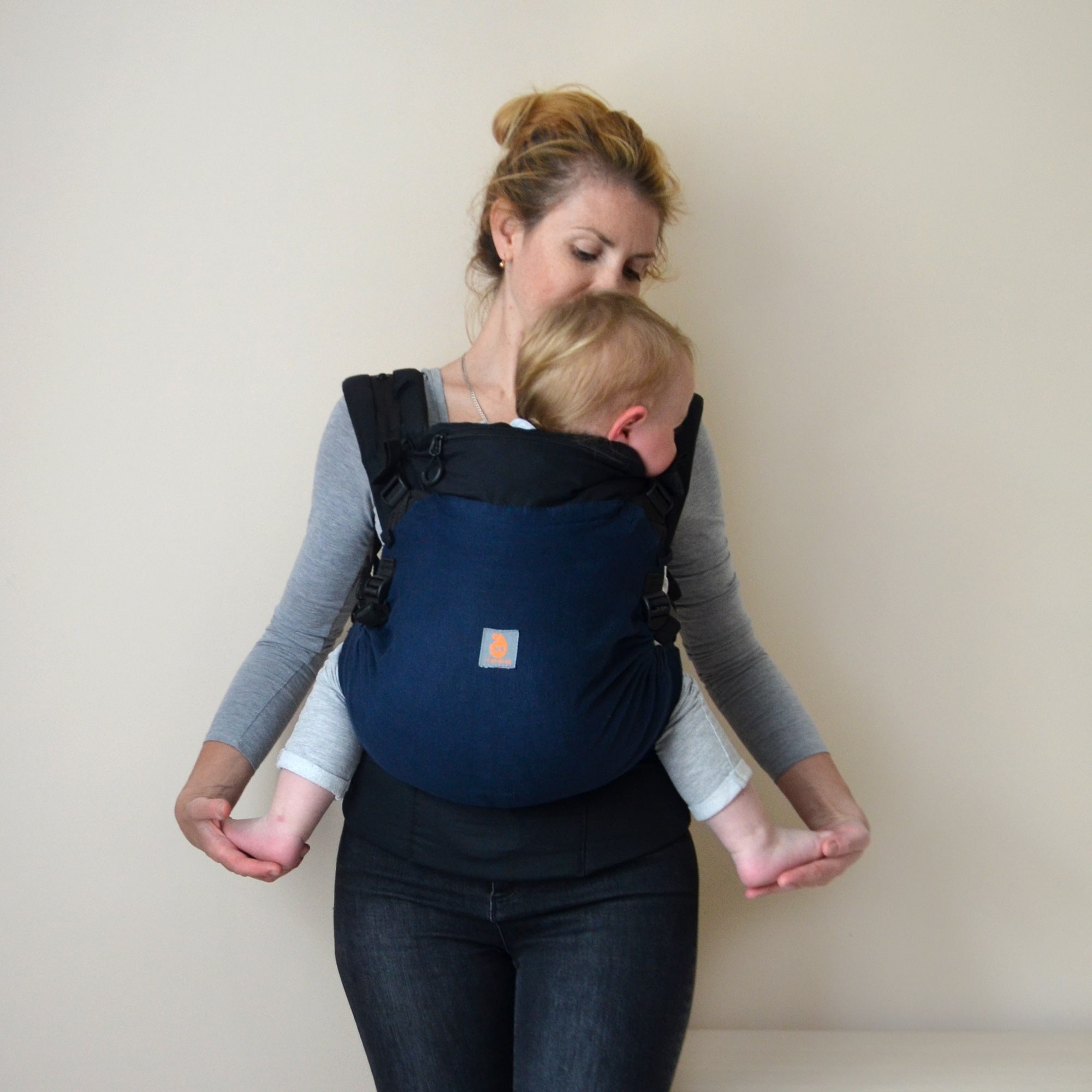Linen Baby Carrier for newborns and todlers Newborn Carrier Etsy