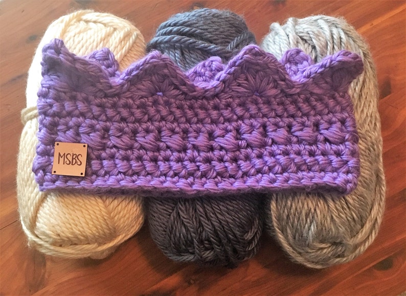 Easy Crown Ear Warmer Pattern Etsy