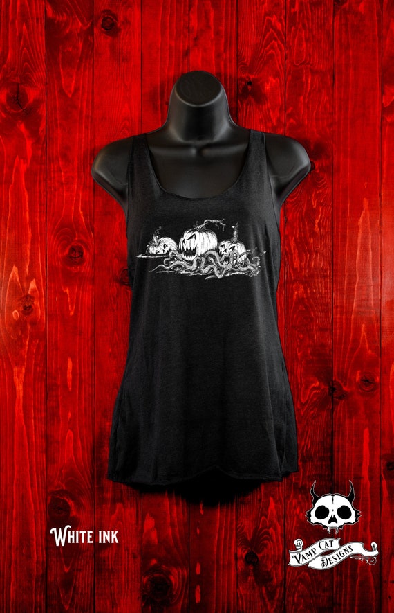 grey flowy tank top with colorful cat faces grey flowy tank top with colorful cat faces