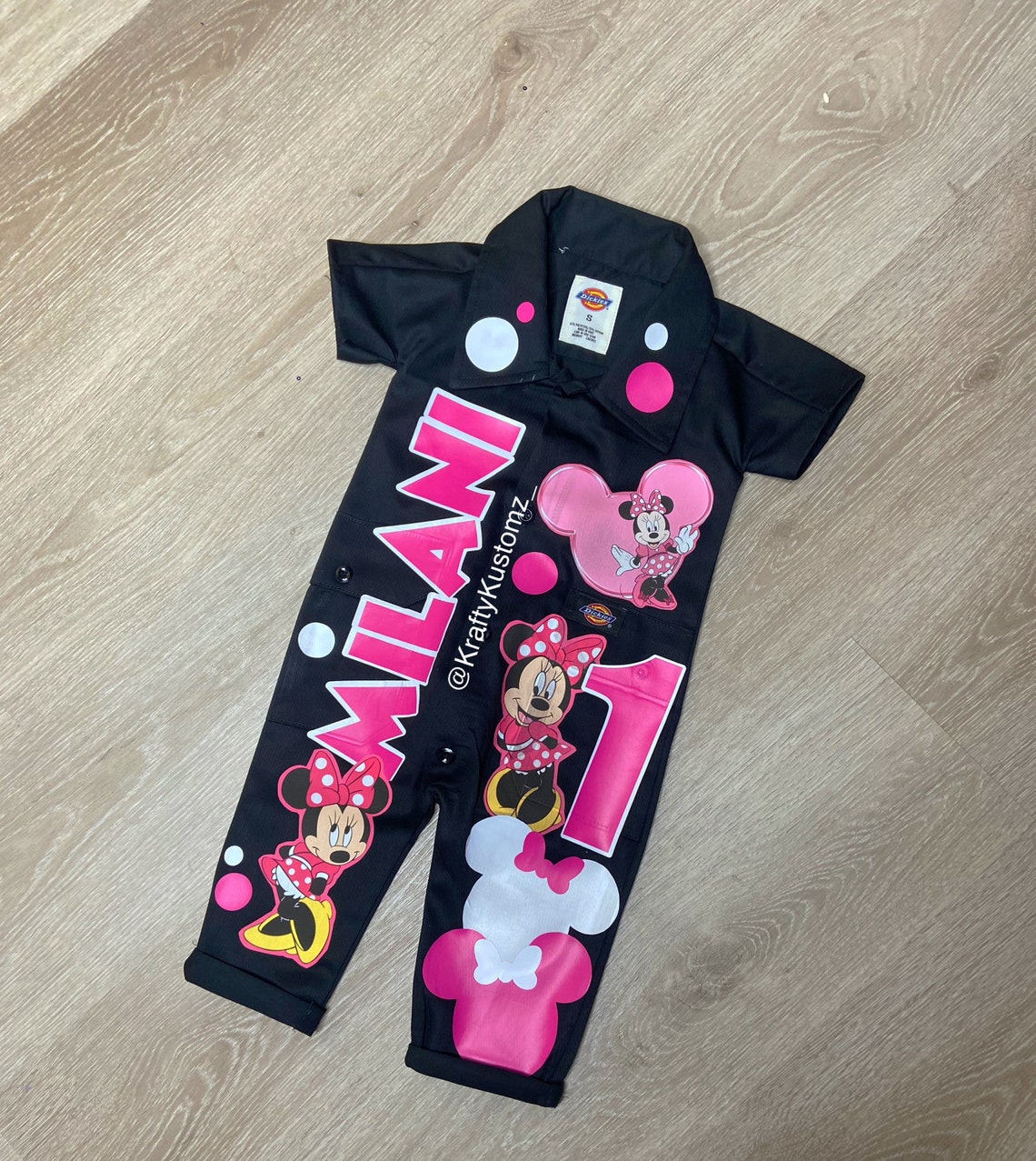 Customized Dickie Jumpsuit Etsy