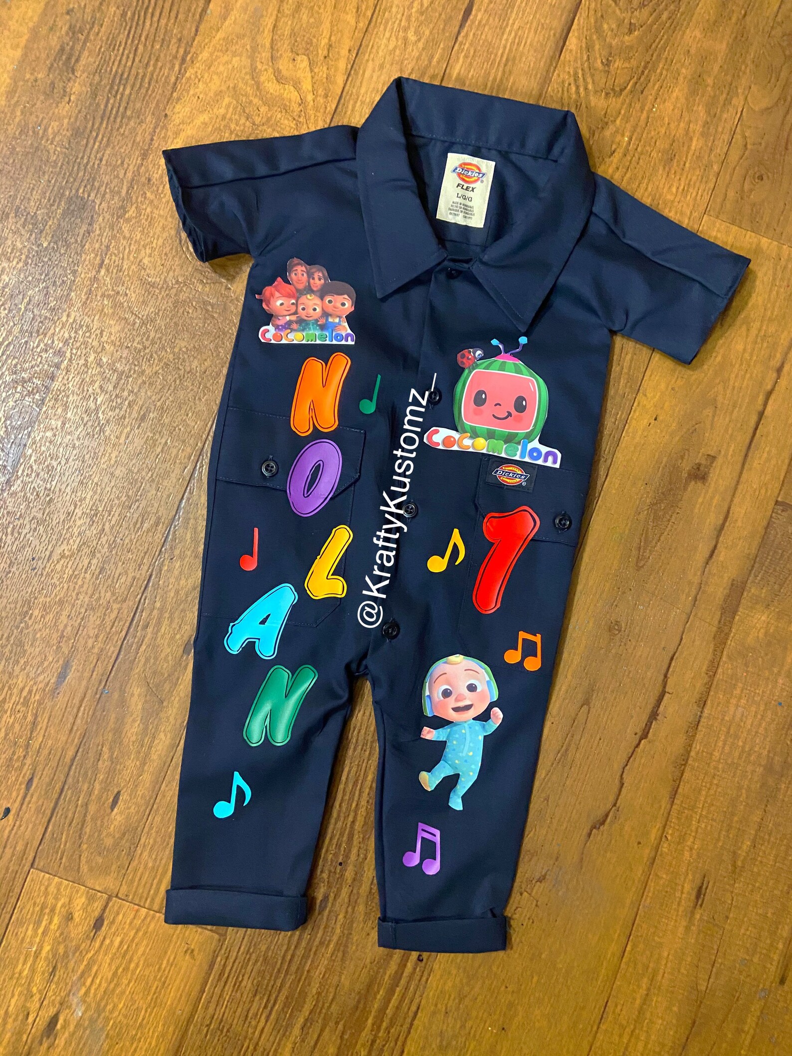 Customized Dickie Jumpsuit Etsy