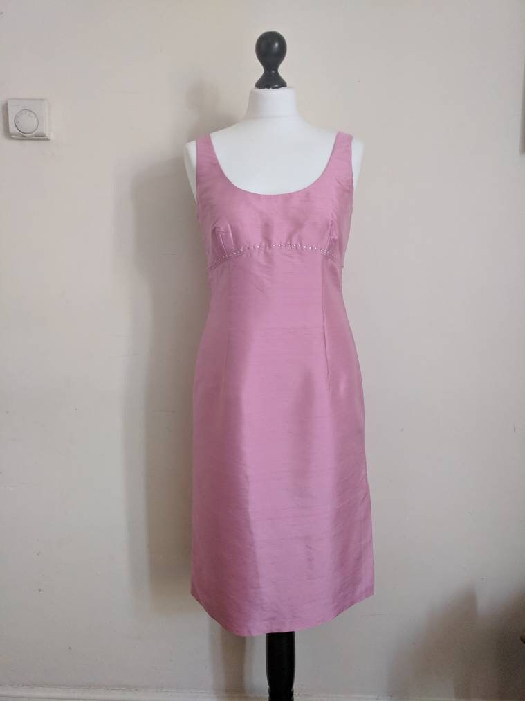 pink 90s dress