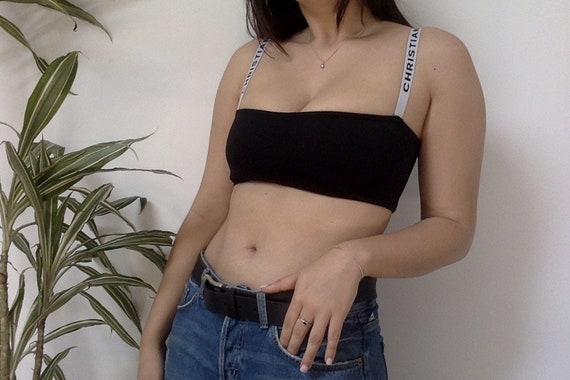 dior crop bralette