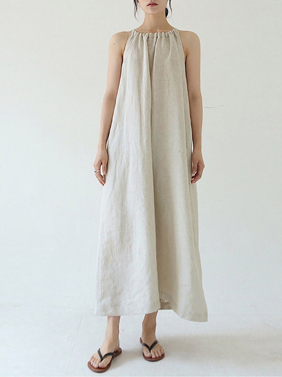 Women Cotton Dresses Sleeveless Maxi Dress Long Sundress Loose - Etsy