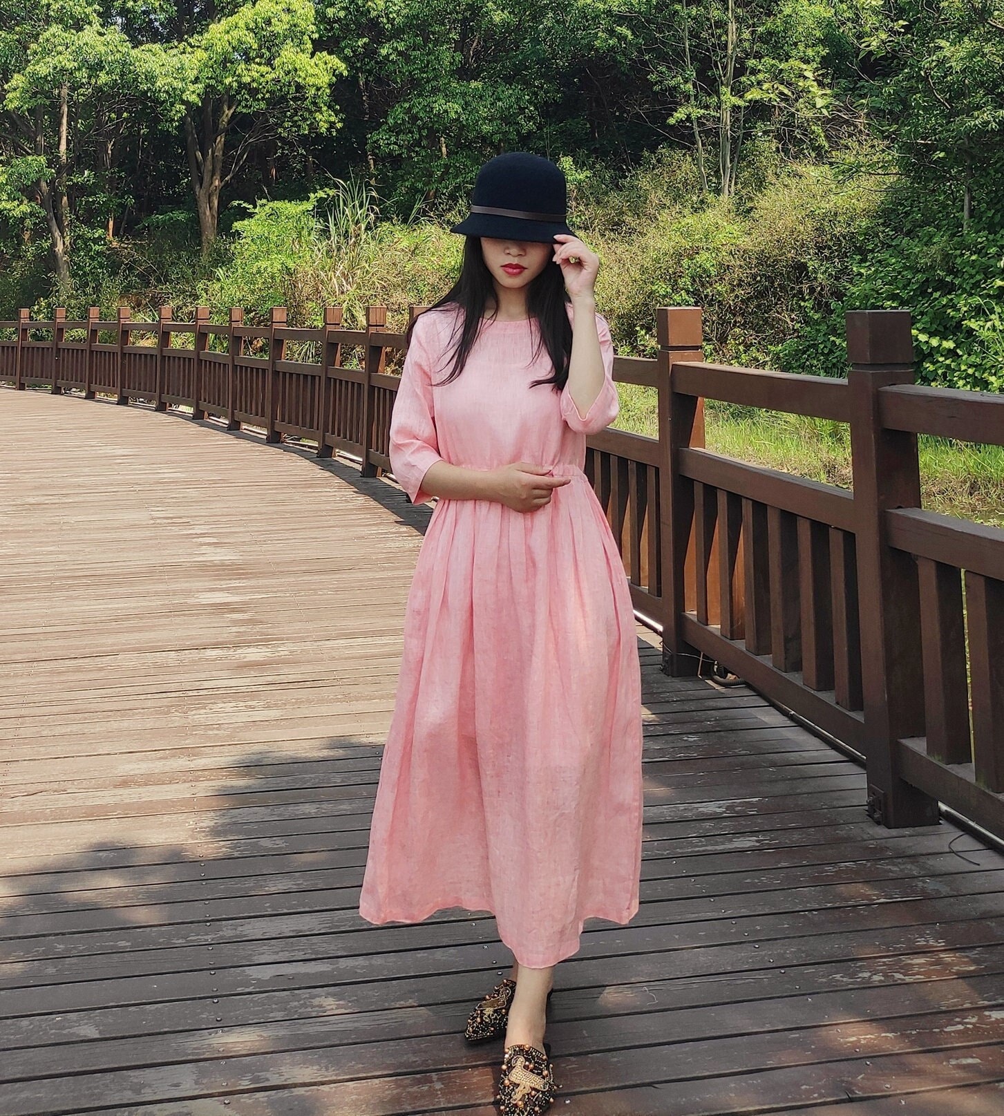 Cotton summer dresses with cheap sleeves