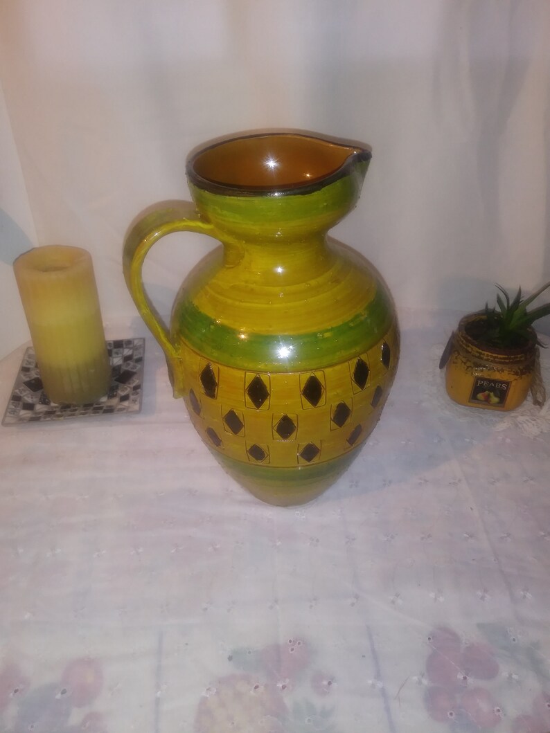 Vintage Mid Century Italian Ceramic Vase