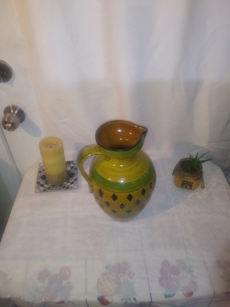 Vintage Mid Century Italian Ceramic Vase