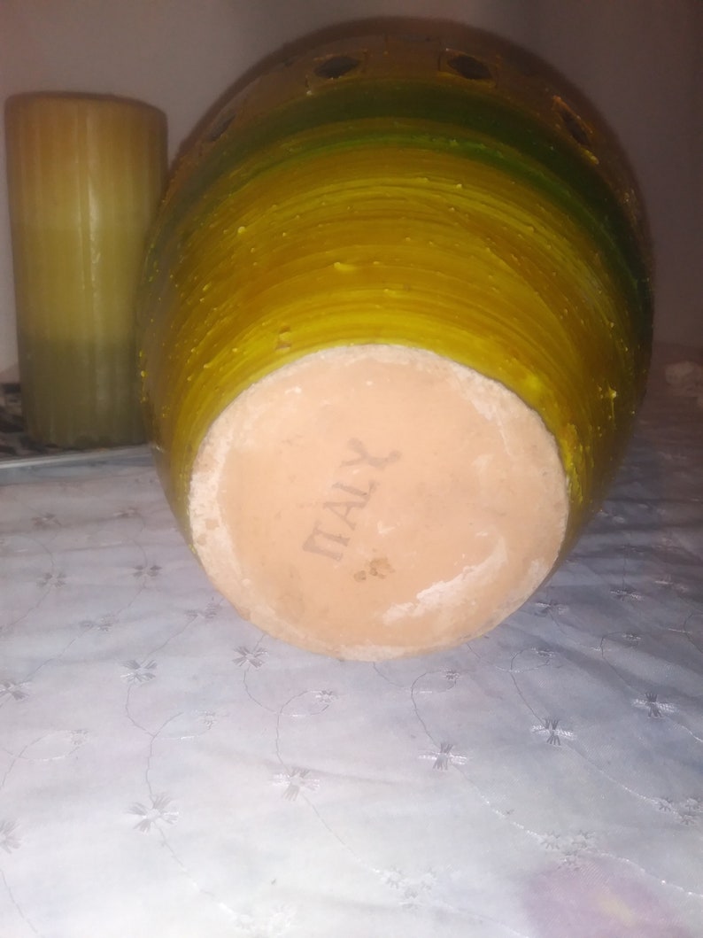 Vintage Mid Century Italian Ceramic Vase