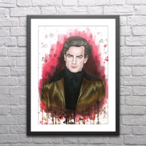 Lucifer Morningstar Painting - Giclée Print