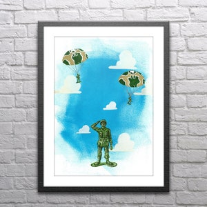 Sarge Painting - Giclée Print