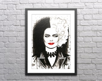 Cruella Painting - Giclée Print