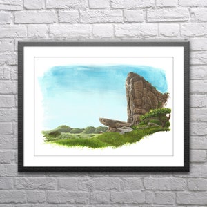 Pride Rock Painting - Giclée Print