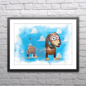Slinky Painting - Giclée Print