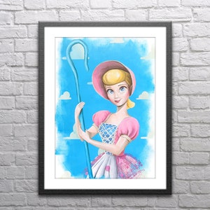 Bo Peep Painting - Giclée Print