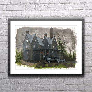 Spellman Mortuary - Giclée Print