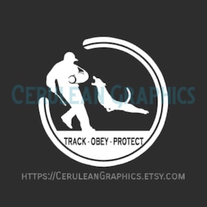 Schutzhund Decal - Belgian Malinois
