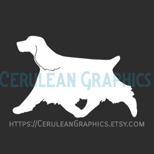 Dog Breed Decal - English Springer Spaniel