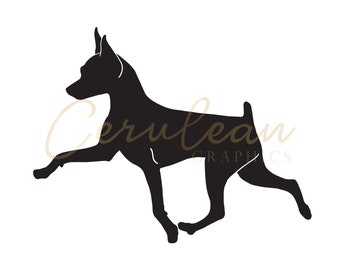 Dog Breed Decal - Miniature Pinscher