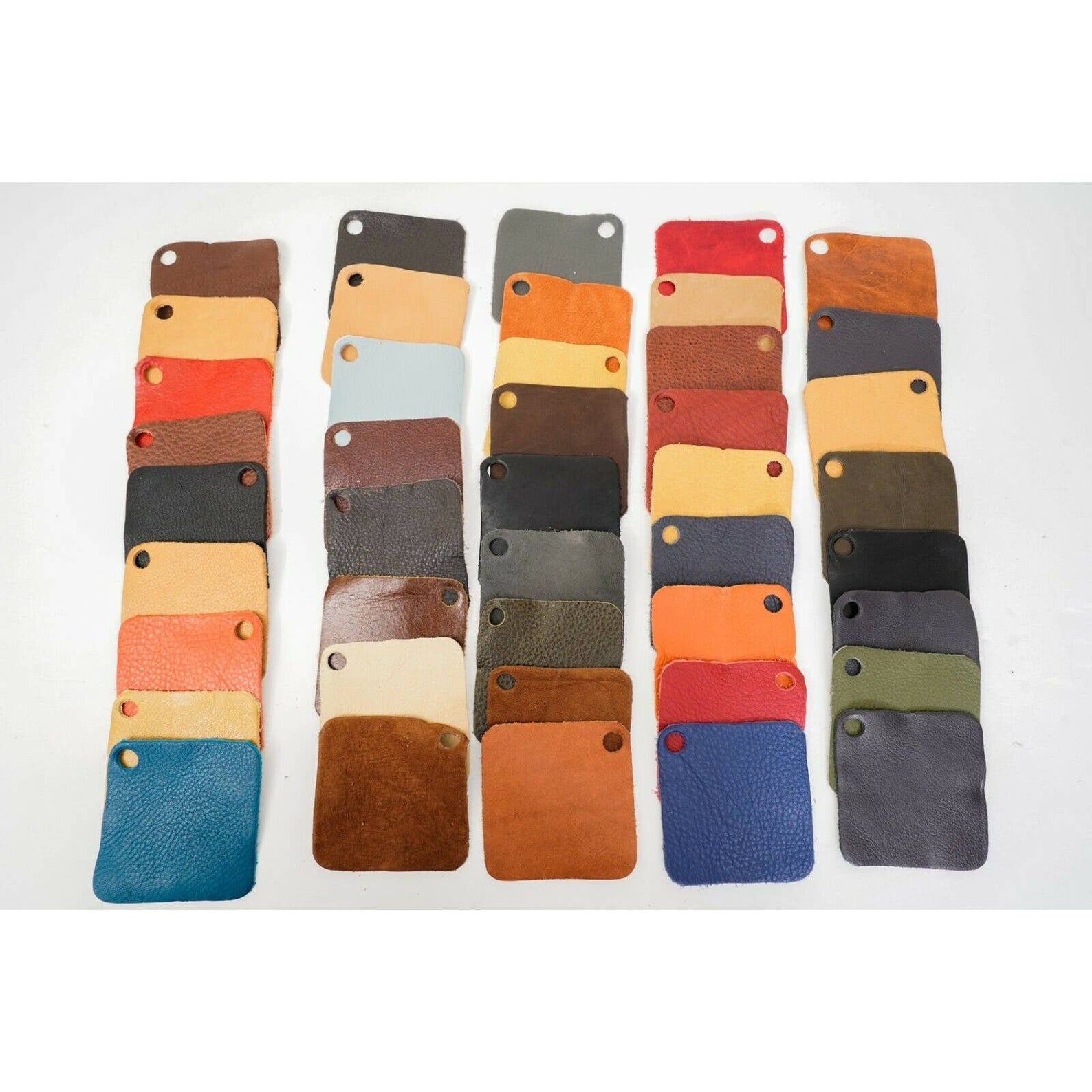 Lot of 43 wholesale Leather Swatch assorted Samples 3 x Etsy