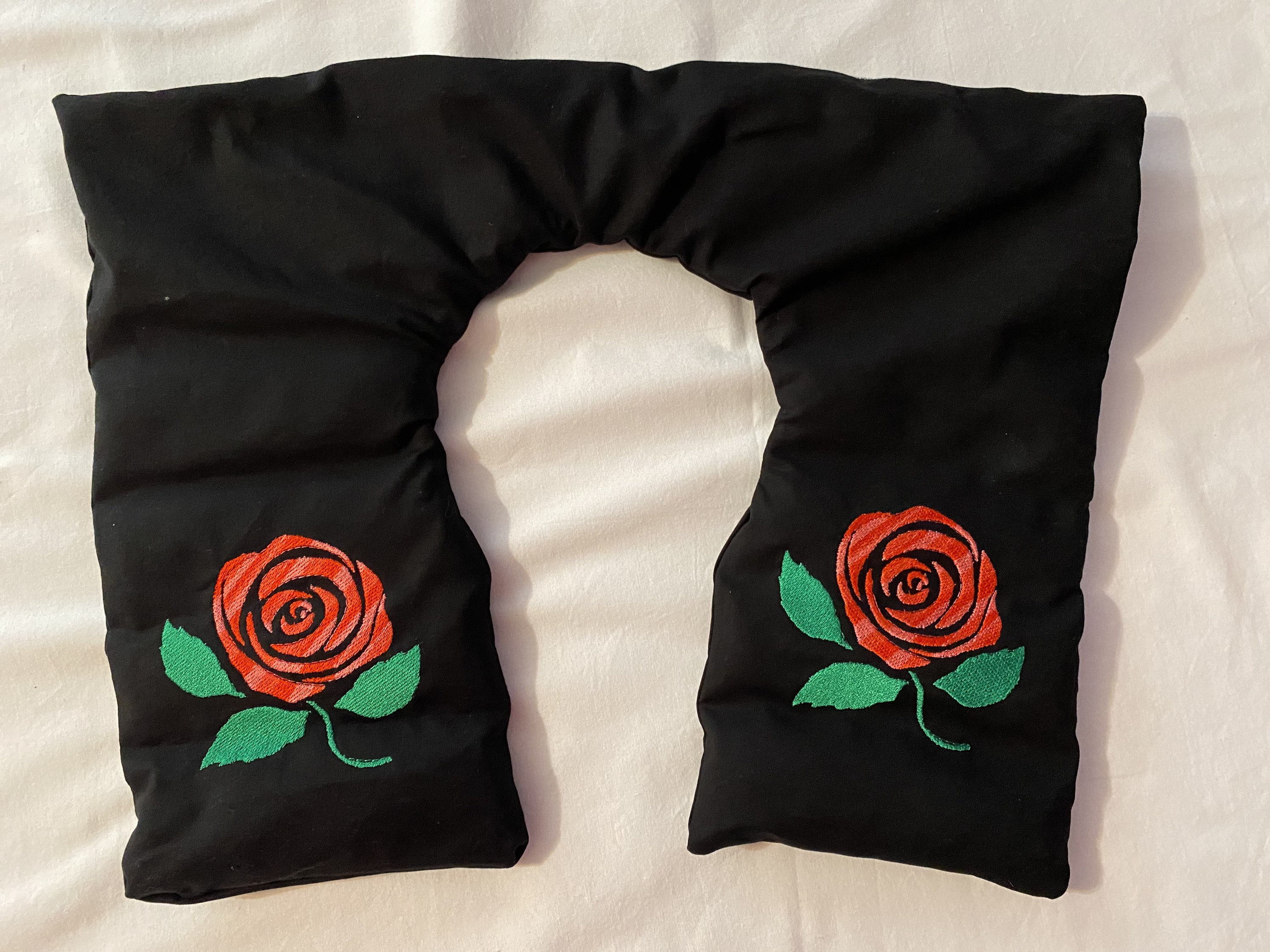 Hot or Cold Reusable Rice Filled Neck Wrap microwaveable. Etsy