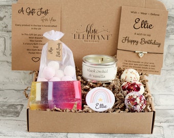 Spa Gift Box, Personalised Birthday Gift, Gift Idea for women.